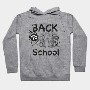 back to school coloring Hoodie